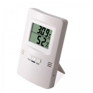 Ultra vékony és egyetlen LCD digitális hőmérő és higrométer + -1C + -5% relatív páratartalom