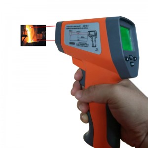 Hot CE digitális LCD kézi lézer infravörös hőmérő pisztoly érintkező hőmérséklet pisztoly ipari infravörös hőmérséklet érzékelő