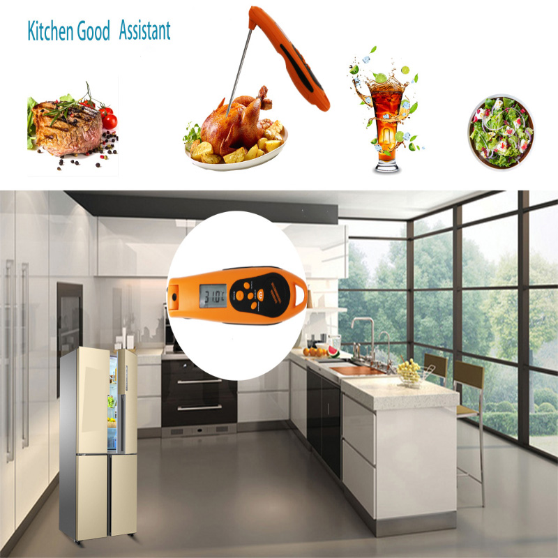 Hordozható és digitális nyakú típusú élelmiszer-hőmérő Új, kiváló minőségű termék