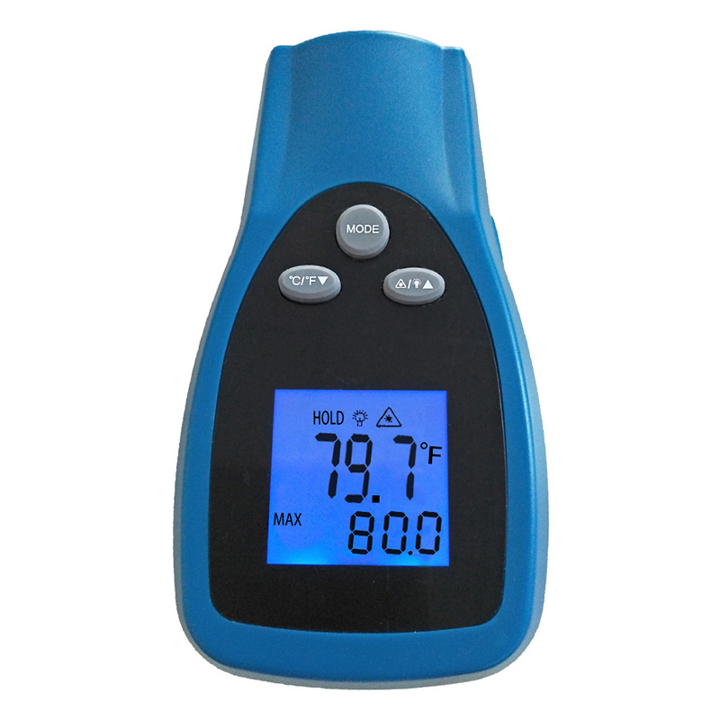 Az ipari kézi infravörös hőmérő pontos mérése